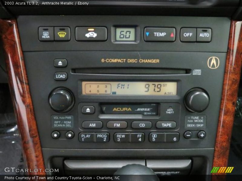 Audio System of 2003 TL 3.2