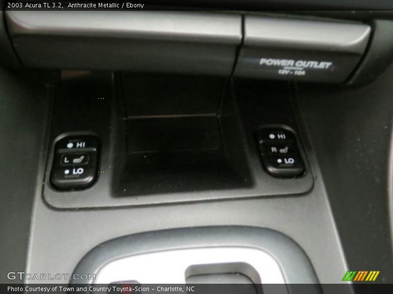 Anthracite Metallic / Ebony 2003 Acura TL 3.2