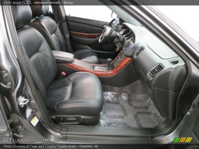 Anthracite Metallic / Ebony 2003 Acura TL 3.2