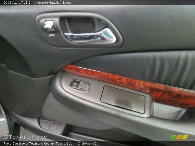 Anthracite Metallic / Ebony 2003 Acura TL 3.2