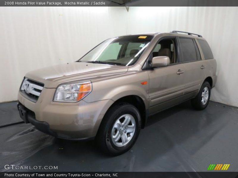 Mocha Metallic / Saddle 2008 Honda Pilot Value Package