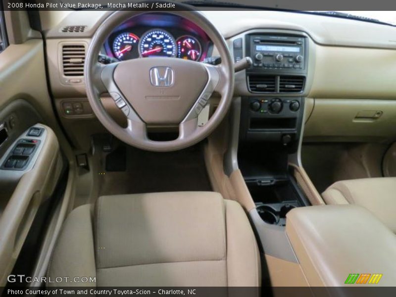 Mocha Metallic / Saddle 2008 Honda Pilot Value Package