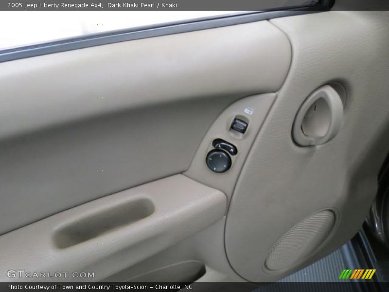 Dark Khaki Pearl / Khaki 2005 Jeep Liberty Renegade 4x4