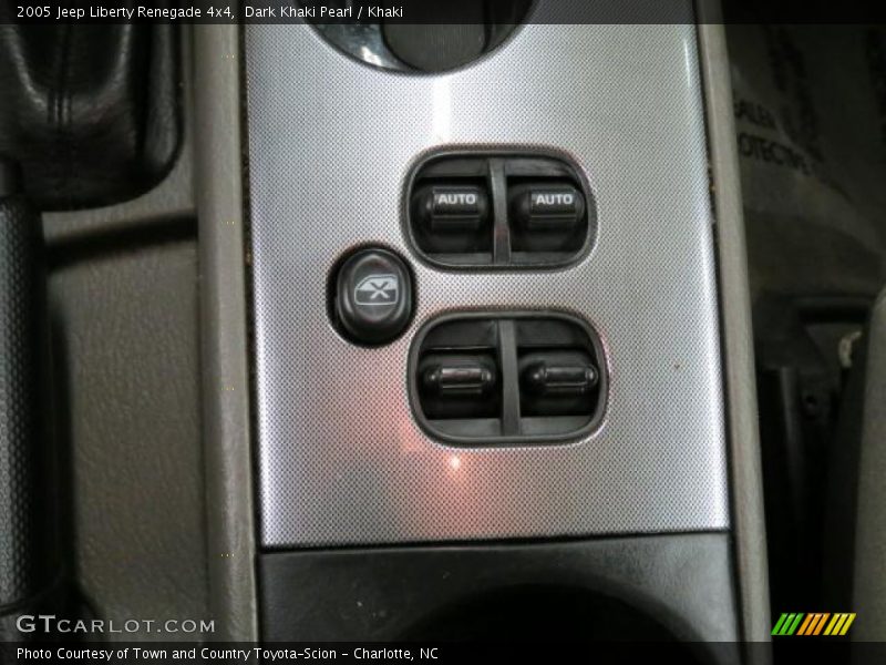 Dark Khaki Pearl / Khaki 2005 Jeep Liberty Renegade 4x4