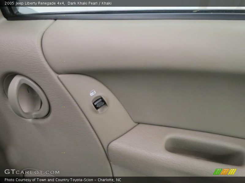 Dark Khaki Pearl / Khaki 2005 Jeep Liberty Renegade 4x4