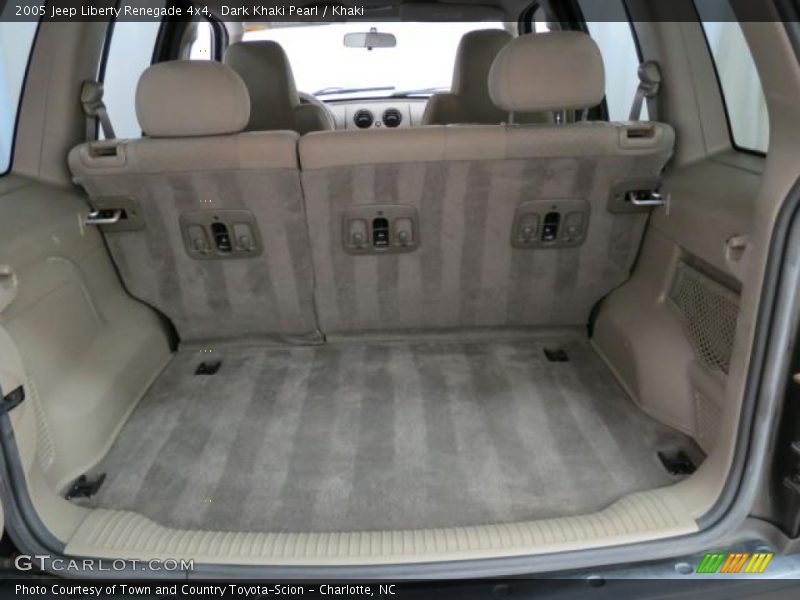Dark Khaki Pearl / Khaki 2005 Jeep Liberty Renegade 4x4