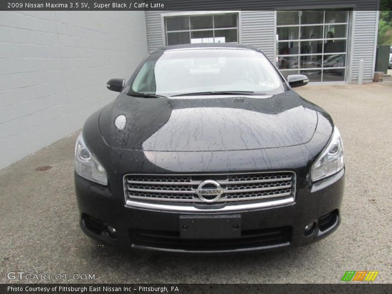 Super Black / Caffe Latte 2009 Nissan Maxima 3.5 SV