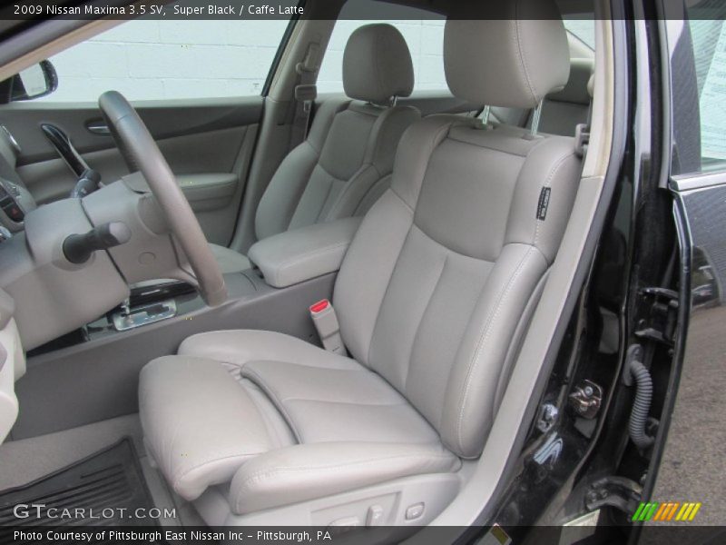 Super Black / Caffe Latte 2009 Nissan Maxima 3.5 SV
