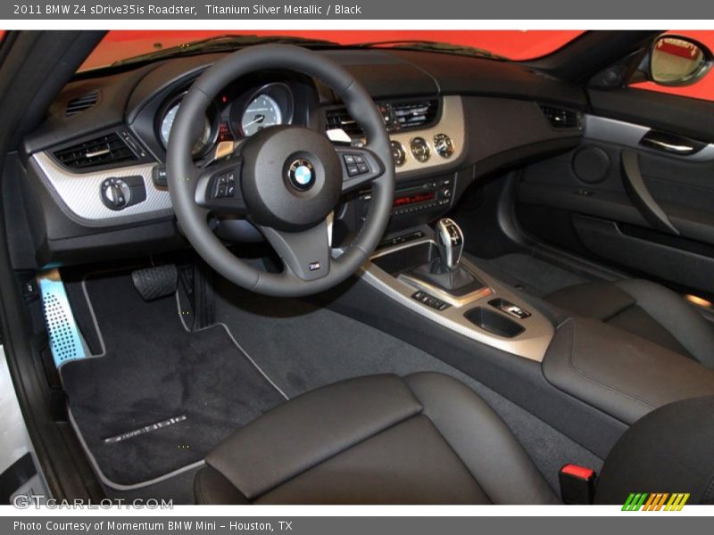 Black Interior - 2011 Z4 sDrive35is Roadster 