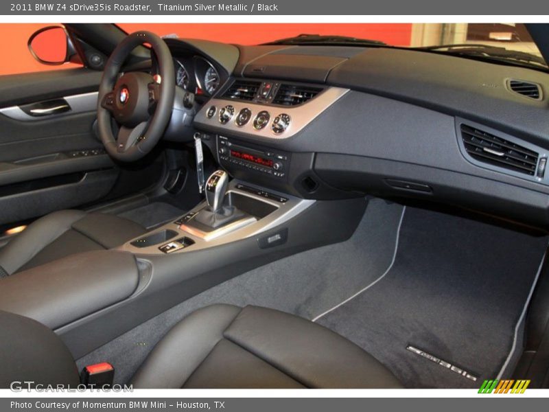Titanium Silver Metallic / Black 2011 BMW Z4 sDrive35is Roadster
