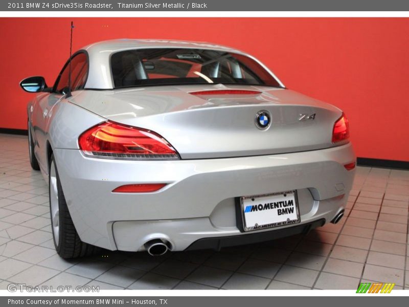 Titanium Silver Metallic / Black 2011 BMW Z4 sDrive35is Roadster