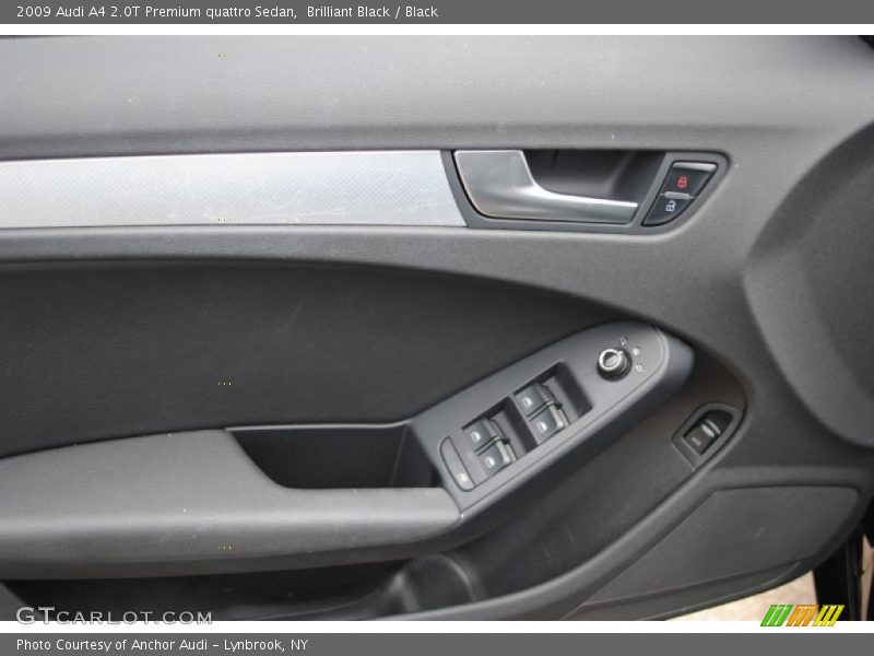 Brilliant Black / Black 2009 Audi A4 2.0T Premium quattro Sedan
