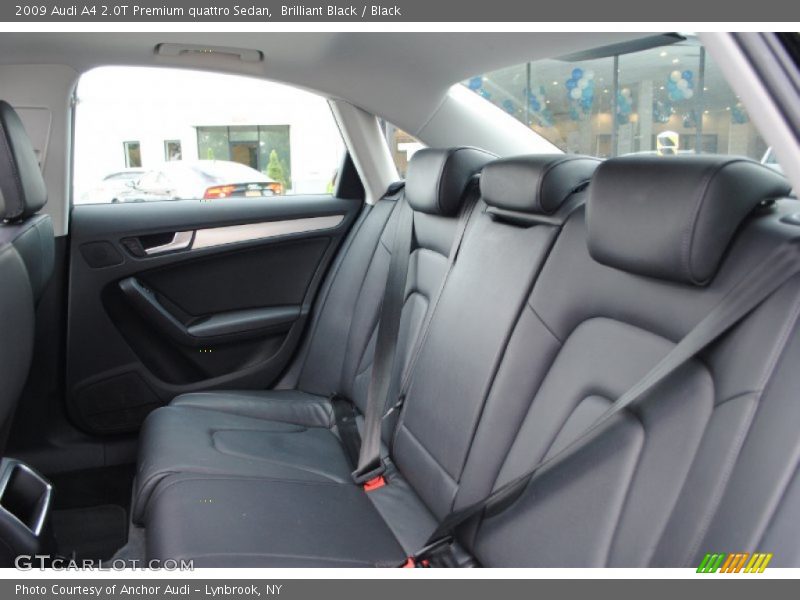 Brilliant Black / Black 2009 Audi A4 2.0T Premium quattro Sedan