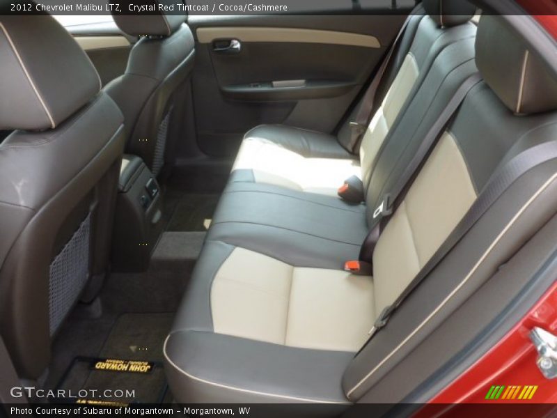Crystal Red Tintcoat / Cocoa/Cashmere 2012 Chevrolet Malibu LTZ
