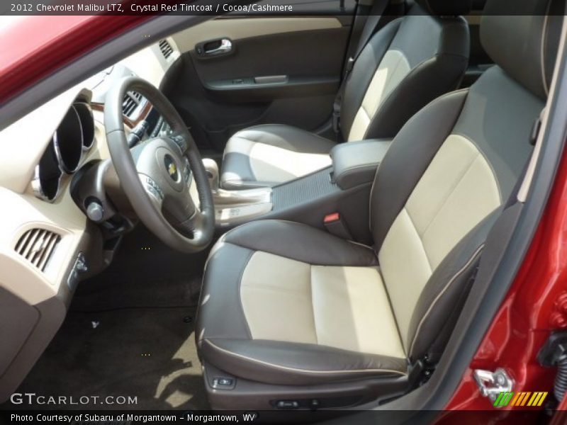 Crystal Red Tintcoat / Cocoa/Cashmere 2012 Chevrolet Malibu LTZ