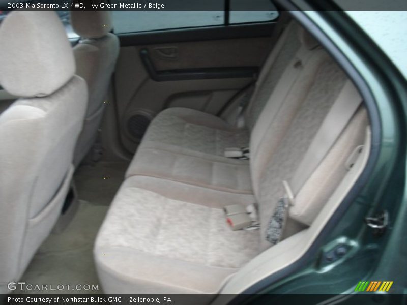 Ivy Green Metallic / Beige 2003 Kia Sorento LX 4WD
