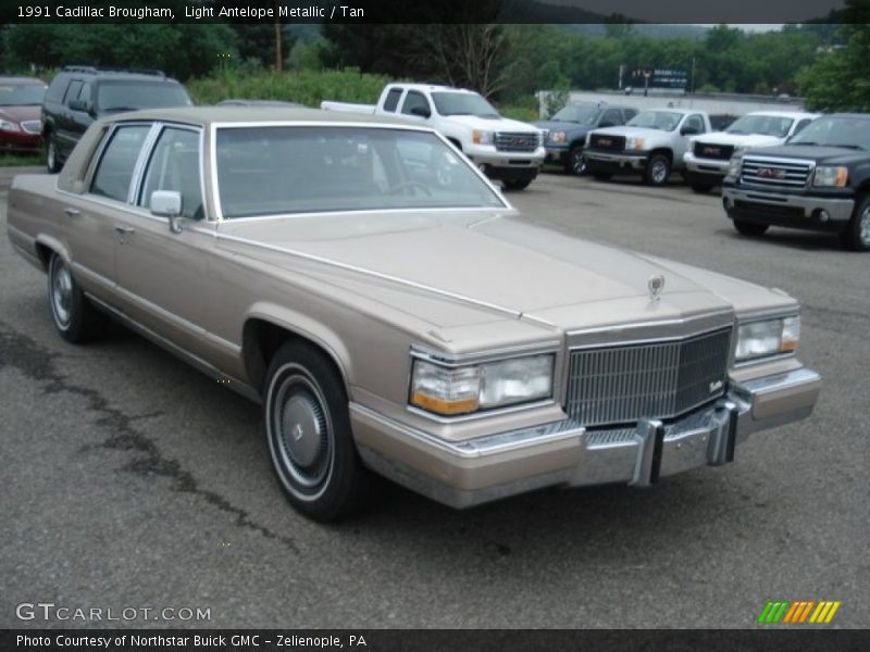 Front 3/4 View of 1991 Brougham 