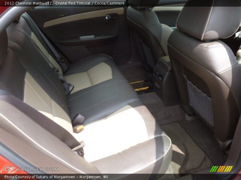 Crystal Red Tintcoat / Cocoa/Cashmere 2012 Chevrolet Malibu LTZ