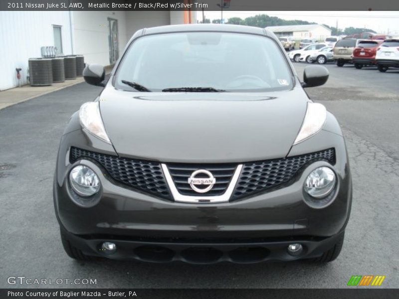 Metallic Bronze / Black/Red w/Silver Trim 2011 Nissan Juke SL AWD