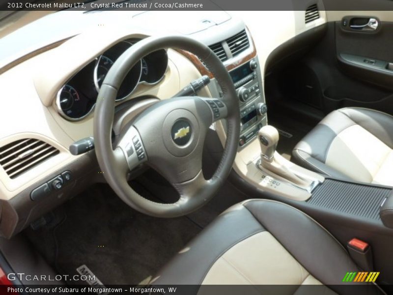 Crystal Red Tintcoat / Cocoa/Cashmere 2012 Chevrolet Malibu LTZ