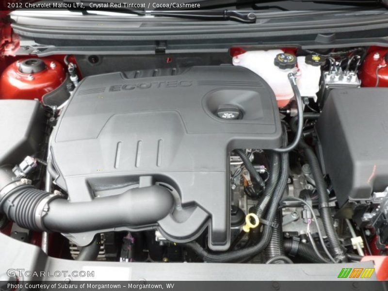 Crystal Red Tintcoat / Cocoa/Cashmere 2012 Chevrolet Malibu LTZ