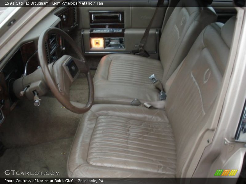Front Seat of 1991 Brougham 