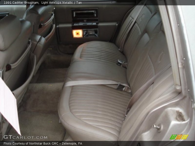 Rear Seat of 1991 Brougham 