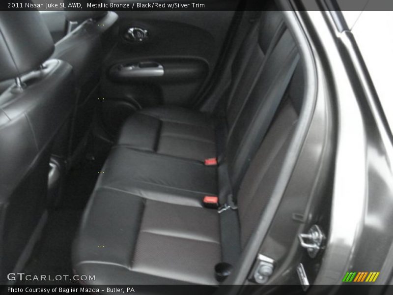 Metallic Bronze / Black/Red w/Silver Trim 2011 Nissan Juke SL AWD