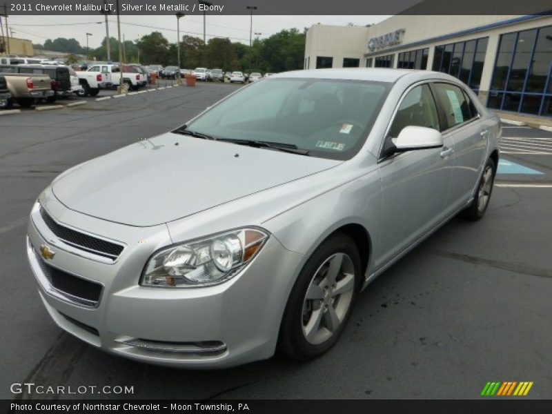 Silver Ice Metallic / Ebony 2011 Chevrolet Malibu LT