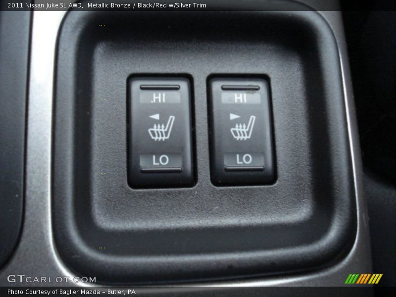 Metallic Bronze / Black/Red w/Silver Trim 2011 Nissan Juke SL AWD