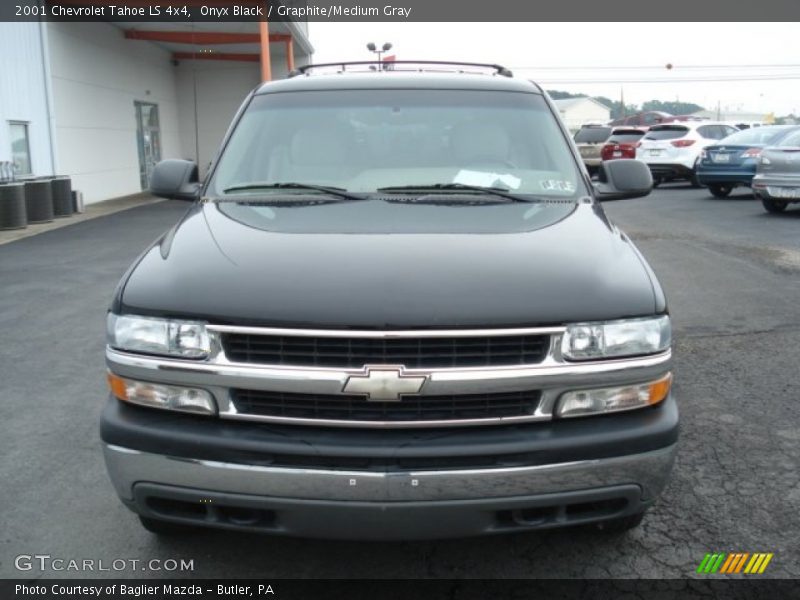 Onyx Black / Graphite/Medium Gray 2001 Chevrolet Tahoe LS 4x4