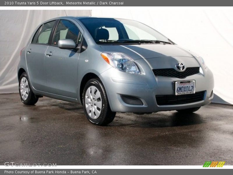 Meteorite Metallic / Dark Charcoal 2010 Toyota Yaris 5 Door Liftback