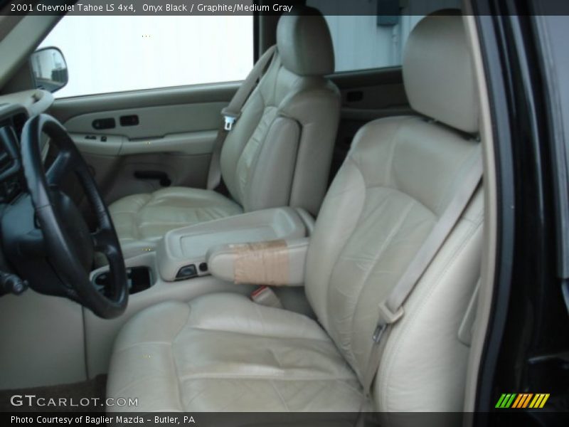 Onyx Black / Graphite/Medium Gray 2001 Chevrolet Tahoe LS 4x4