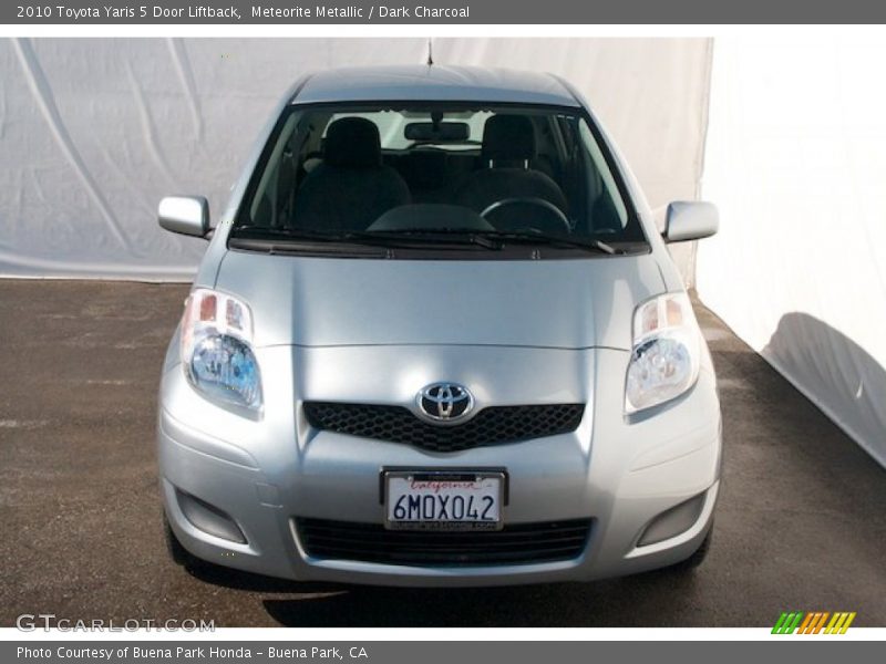 Meteorite Metallic / Dark Charcoal 2010 Toyota Yaris 5 Door Liftback