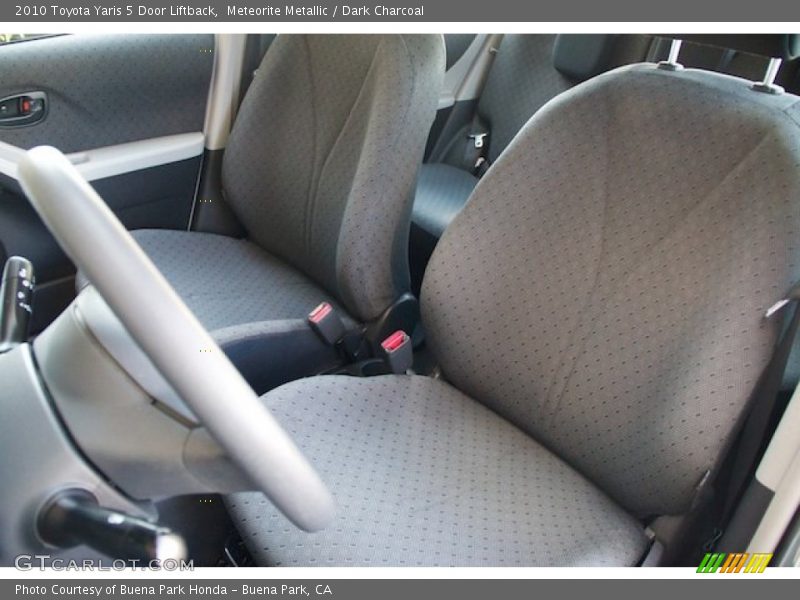 Meteorite Metallic / Dark Charcoal 2010 Toyota Yaris 5 Door Liftback