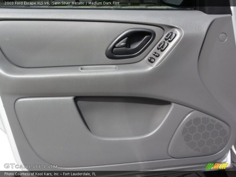 Satin Silver Metallic / Medium Dark Flint 2003 Ford Escape XLS V6