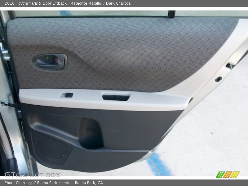 Meteorite Metallic / Dark Charcoal 2010 Toyota Yaris 5 Door Liftback