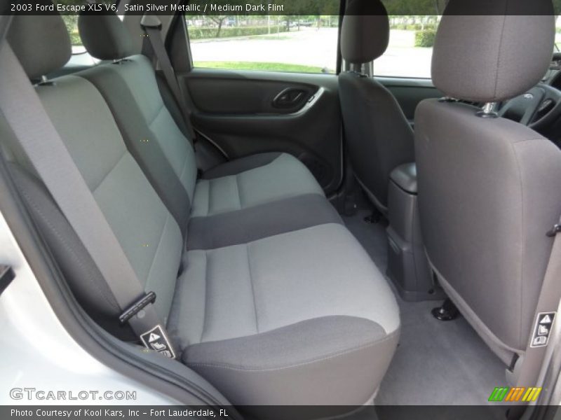 Satin Silver Metallic / Medium Dark Flint 2003 Ford Escape XLS V6