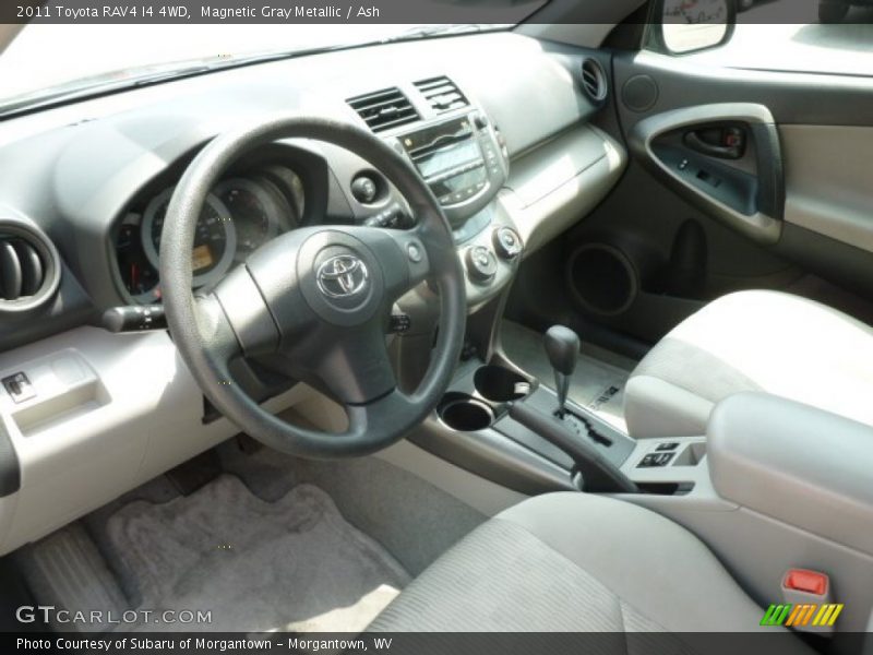 Magnetic Gray Metallic / Ash 2011 Toyota RAV4 I4 4WD