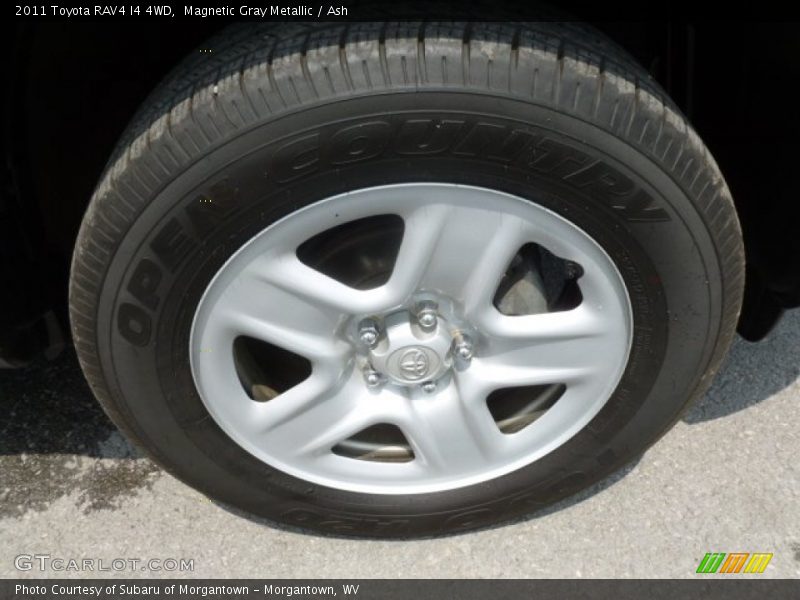 Magnetic Gray Metallic / Ash 2011 Toyota RAV4 I4 4WD