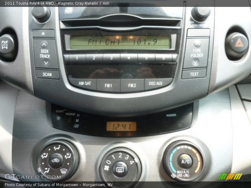 Magnetic Gray Metallic / Ash 2011 Toyota RAV4 I4 4WD