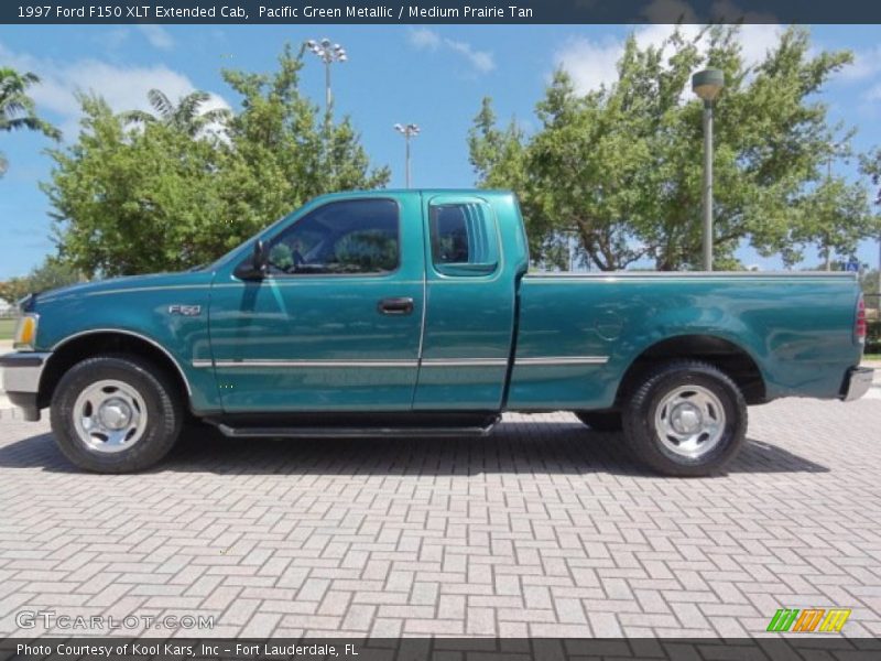  1997 F150 XLT Extended Cab Pacific Green Metallic