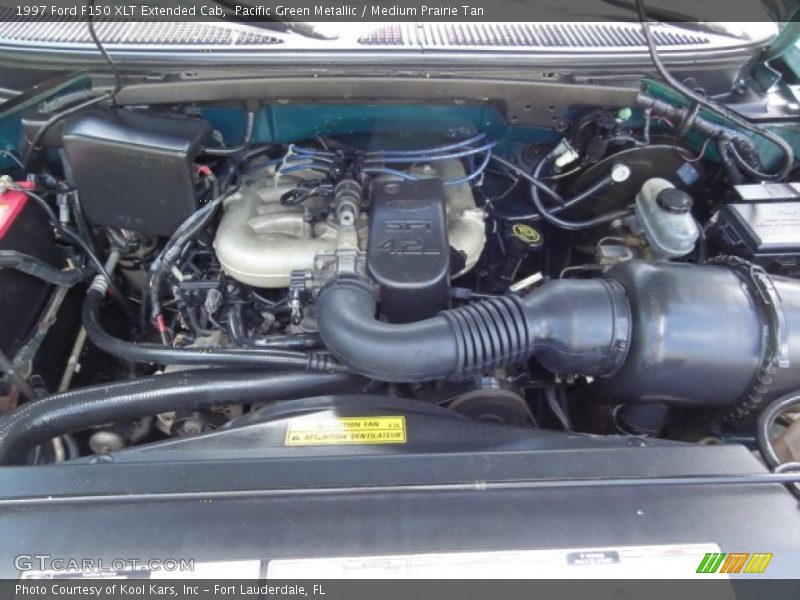  1997 F150 XLT Extended Cab Engine - 4.2 Liter OHV 12 Valve V6