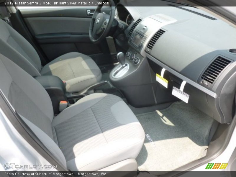 Brilliant Silver Metallic / Charcoal 2012 Nissan Sentra 2.0 SR