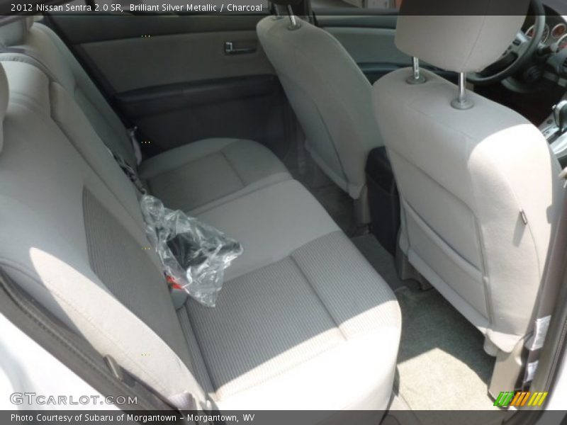 Brilliant Silver Metallic / Charcoal 2012 Nissan Sentra 2.0 SR