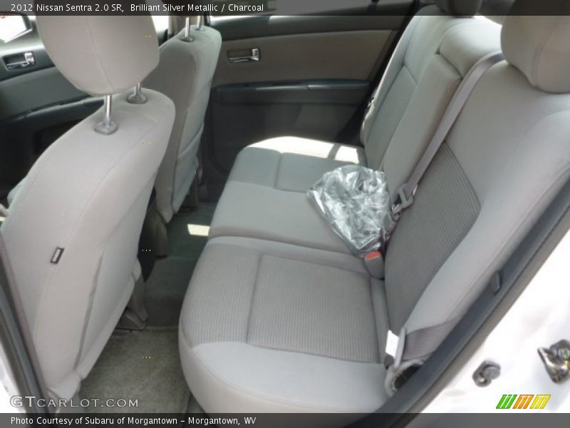Brilliant Silver Metallic / Charcoal 2012 Nissan Sentra 2.0 SR