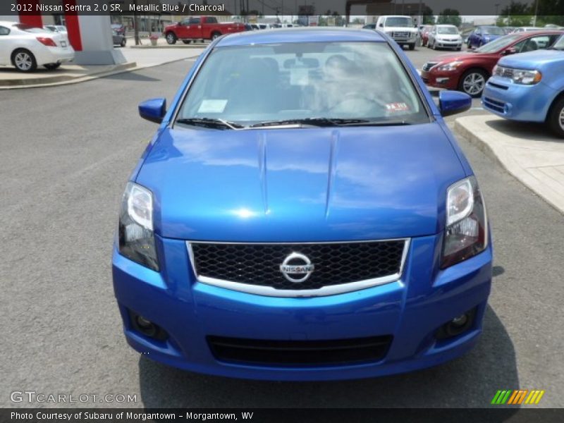 Metallic Blue / Charcoal 2012 Nissan Sentra 2.0 SR