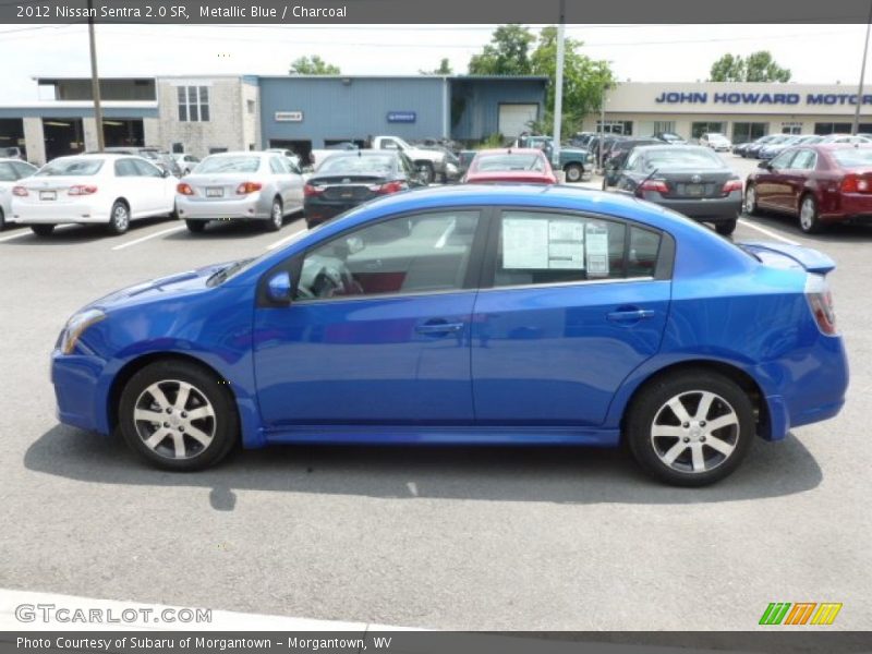 Metallic Blue / Charcoal 2012 Nissan Sentra 2.0 SR