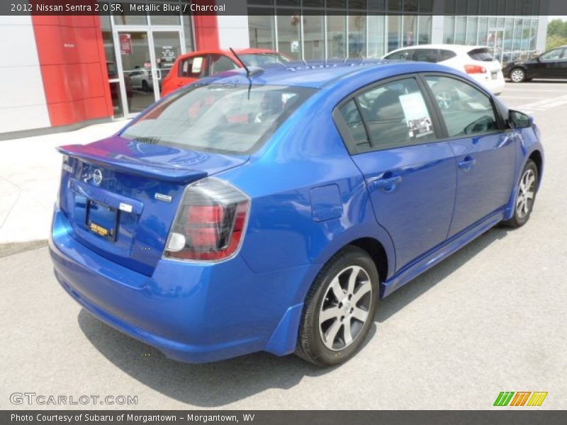 Metallic Blue / Charcoal 2012 Nissan Sentra 2.0 SR