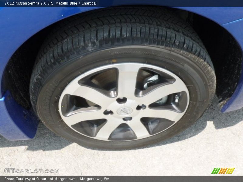 Metallic Blue / Charcoal 2012 Nissan Sentra 2.0 SR